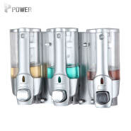 2022 Modern Design Multifunctional Manual Soap Dispenser ABS High Quality Wall-mounted Soap Dispenser Public/Home Use
