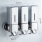 New Design Hand Squeeze Manual Square Soap Dispenser Simple Appearance Plastic Hotel Soap Dispenser