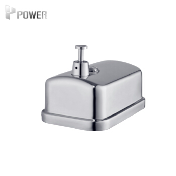 Factory Design Manual Stainless Soap Dispenser Extrusion Outlet Design Mirror Reflection Soap Dispenser Suited In Various Places