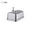 Factory Design Manual Stainless Soap Dispenser Extrusion Outlet Design Mirror Reflection Soap Dispenser Suited In Various Places