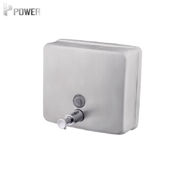 Durable Stainless Steel Large Capacity Liquid Soap Dispenser Eco-friendly Visible Hole Factory Design Soap Dispenser