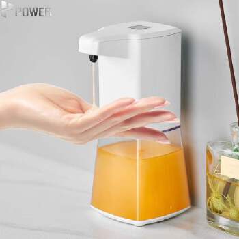 Desktop Infrared Sensor Automatic Fast Dispensing Soap Dispenser Powered by Batteries for Kitchen and Bathroom