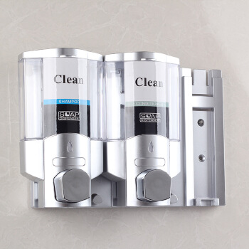 Multifunctional Manual Press Soap Dispenser Nail-free Installation ABS High Quality 300ml Manual Soap Dispenser