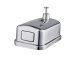 Factory Design Manual Stainless Soap Dispenser Extrusion Outlet Design Mirror Reflection Soap Dispenser Suited In Various Places