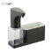 ABS Transparent Bottle Automatic Soap Dispenser Refillable Infrared Sensor Alcohol Soap Dispenser with Sponge Holder for Kitchen