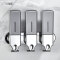 New Design Hand Squeeze Manual Square Soap Dispenser Simple Appearance Plastic Hotel Soap Dispenser