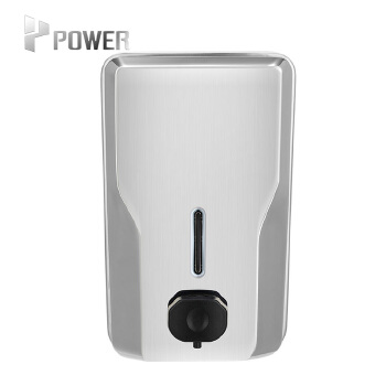 Manual Durable Stainless Steel Soap Dispenser 1200ml Refillable Anti-theft Wall Mount Can Be Take Off Soap Dispenser