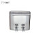 Hot Selling Polish or Satin Finished Surface Stainless Steel Refillable Pump Dispenser Hotel Wall Mounted Liquid Soap Dispenser