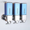 New Design Hand Squeeze Manual Square Soap Dispenser Simple Appearance Plastic Hotel Soap Dispenser