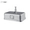 Cheap Price Three Dispensing Methods 304 Stainless Steel Refillable Manual Soap Dispenser with Lock for Bathroom/Hotel