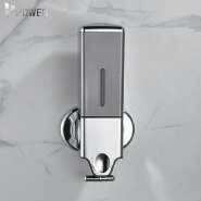 Square Bottle Soap Dispenser Hotel Wall Mounted Shampoo Soap Dispenser Lever ABS soap dispenser