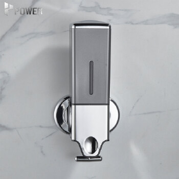 Square Bottle Soap Dispenser Hotel Wall Mounted Shampoo Soap Dispenser Lever ABS soap dispenser