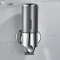 Commercial Modern Minimalist Soap Liquid Dispenser With Key Lock ABS Manual Soap Dispenser With Round Visible Bottle