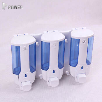 2022 Modern Design Multifunctional Manual Soap Dispenser ABS High Quality Wall-mounted Soap Dispenser Public/Home Use