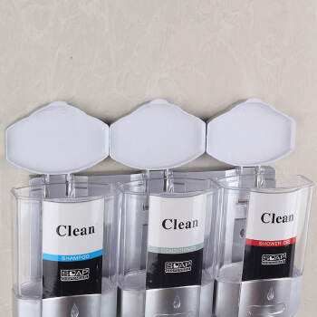 Multifunctional Manual Press Soap Dispenser Nail-free Installation ABS High Quality 300ml Manual Soap Dispenser