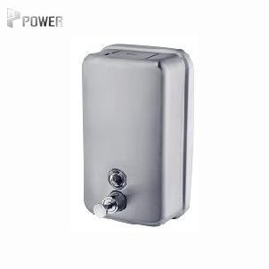 Factory Design Manual Stainless Soap Dispenser Extrusion Outlet Design Mirror Reflection Soap Dispenser Suited In Various Places