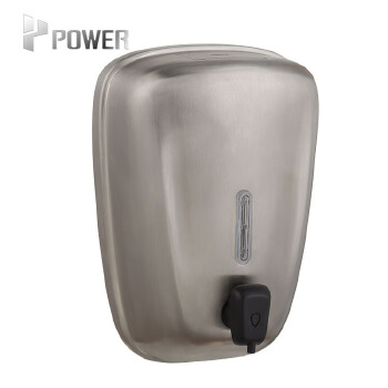 Wall Mounted Stainless Steel Liquid Soap Dispenser Easy to Install Satin/Polished Surface Soap Dispenser with 2 Pumps for Choice
