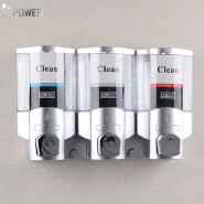 Multifunctional Manual Press Soap Dispenser Nail-free Installation ABS High Quality 300ml Manual Soap Dispenser