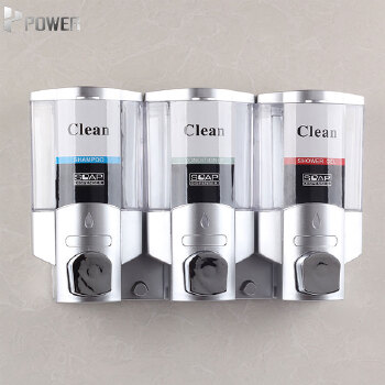 Multifunctional Manual Press Soap Dispenser Nail-free Installation ABS High Quality 300ml Manual Soap Dispenser