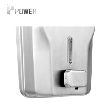 Manual Durable Stainless Steel Soap Dispenser 1200ml Refillable Anti-theft Wall Mount Can Be Take Off Soap Dispenser