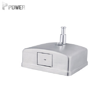 Durable Stainless Steel Large Capacity Liquid Soap Dispenser Eco-friendly Visible Hole Factory Design Soap Dispenser