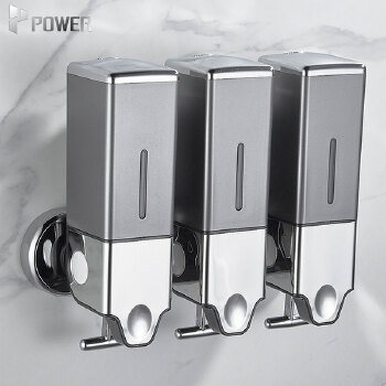 New Design Hand Squeeze Manual Square Soap Dispenser Simple Appearance Plastic Hotel Soap Dispenser