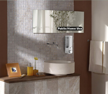 2022 Modern Design Multifunctional Manual Soap Dispenser ABS High Quality Wall-mounted Soap Dispenser Public/Home Use