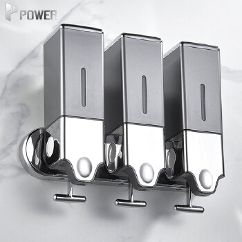 New Design Hand Squeeze Manual Square Soap Dispenser Simple Appearance Plastic Hotel Soap Dispenser