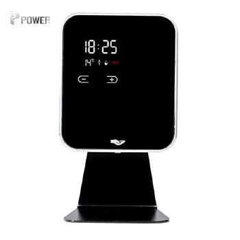 Aluminum Alloy Touchless Double Infrared Sensor Soap Dispenser Smart Soap Dispenser With LED Screen As Mirror