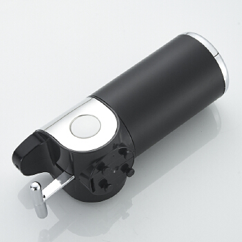 Commercial Modern Minimalist Soap Liquid Dispenser With Key Lock ABS Manual Soap Dispenser With Round Visible Bottle