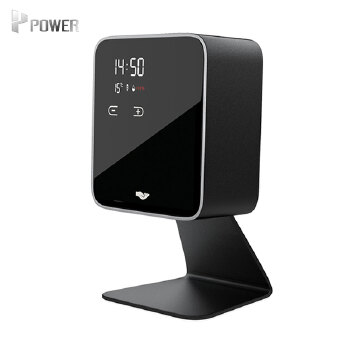 Aluminum Alloy Touchless Double Infrared Sensor Soap Dispenser Smart Soap Dispenser With LED Screen As Mirror