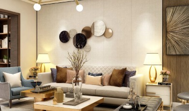 3 stars Modern minimalist interior design