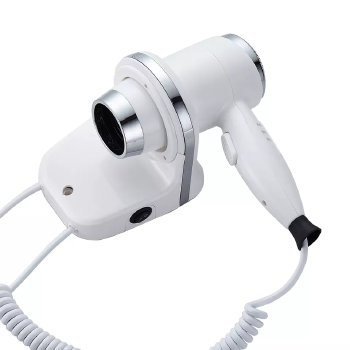 Wholesale ABS Electric Wall Mount Hair Dryer OEM Mini Hotel Travel Hair Dryer