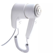 Ready to Ship Professional 1100 Watt Hang Up Wall Mounted Hair Dryer for Hotel