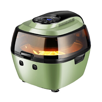 WA09 2022 Hot selling digital airy fryers oven 8 liter 1400W smart touch control retro fashion multifunctional german air fryer