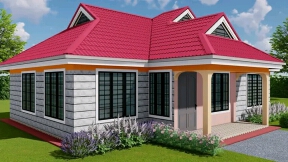 Two bedroom residential house
