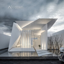 Luxury villa architectural project