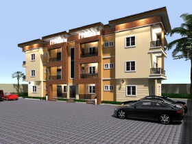 Three Floor Building Architectural Design