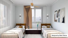 Double room interior design