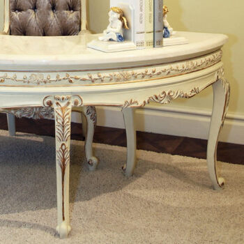 European-style computer desk, office desk, villa, large family desk, large class desk,Book Desk