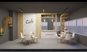 Cafe shop interior design