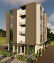 A G+4 Apartment Building