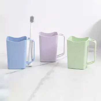 Eco-friendly biodegradable tableware wheat straw fiber dessert salad Rice Bowl plastic salad bowl