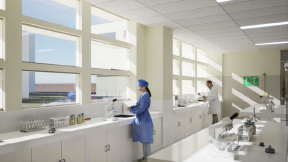 The Modern laboratory interior design