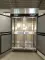manufacture commercial kitchen refrigerator static cooling double temperature 4 foaming doors upright fridge