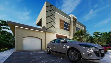 Duplex Floor Villa Architectural Design 