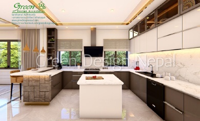 Luxury Modern Villa Interior Design with Bright Style 