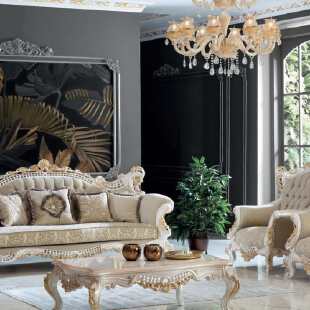 European style villa interior design