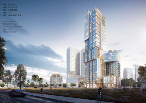 Commercial Building Design of Diamond Island in Phnom Penh, Cambodia