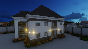 Modern style villa architectural design